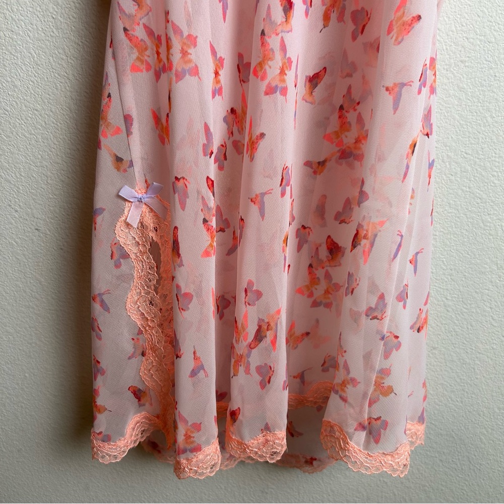 Victoria's Secret Butterfly print sheer slip dress size: XS - Picture 13 of 14